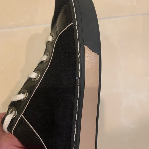 Cole Haan Nike Air G Series Black Suede Sneakers 9AA - Picture 6 of 14